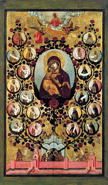 Praise to Icons of Virgin Mary of Vladimir.